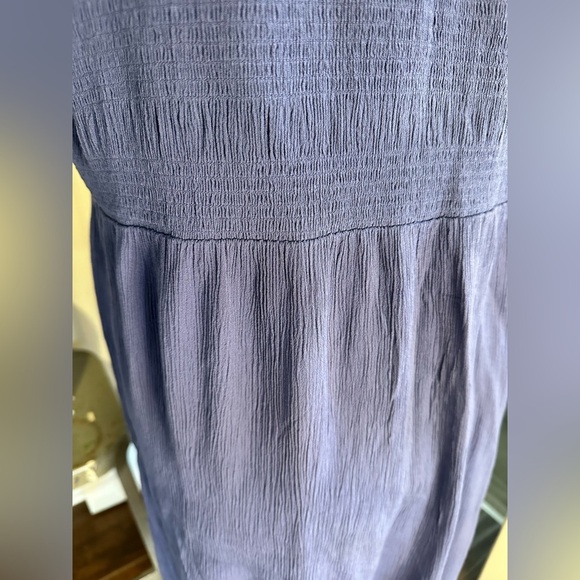 Knox Rose Dress Womens XXL Boho Sleeveless Smocked Button Up Boho Flowy Hippie - Picture 7 of 9